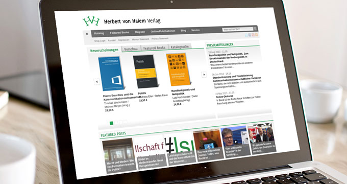 Herbert von Halem Verlag - Website