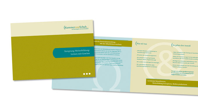 Kummer und Schuh Imagebroschüre